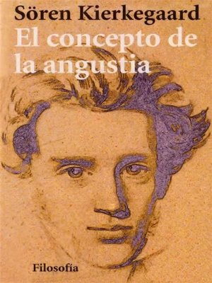 cover image of El concepto de la angustia
